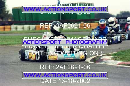 Photo: 2AF0691-06 ActionSport Photography 13/10/2002 Hunts Kart Club - Kimbolton  _1_JuniorTKM #39