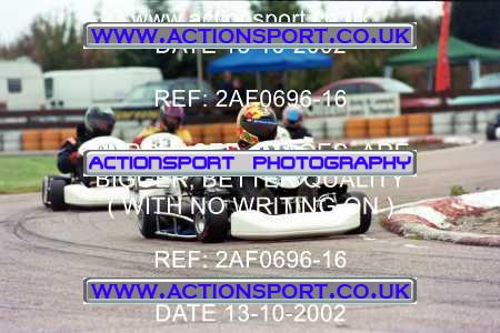 Photo: 2AF0696-16 ActionSport Photography 13/10/2002 Hunts Kart Club - Kimbolton  _4_250Gearbox #30
