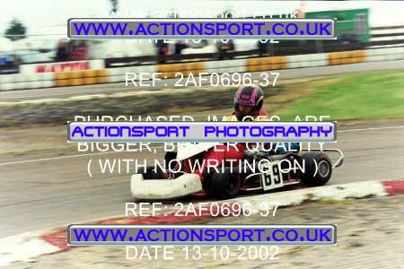 Photo: 2AF0696-37 ActionSport Photography 13/10/2002 Hunts Kart Club - Kimbolton  _4_250Gearbox #69