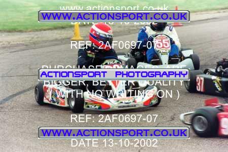 Photo: 2AF0697-07 ActionSport Photography 13/10/2002 Hunts Kart Club - Kimbolton  _5_SeniorTKM #39