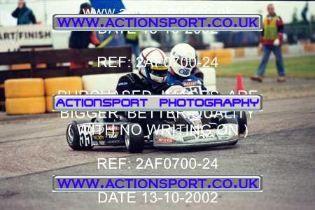 Photo: 2AF0700-24 ActionSport Photography 13/10/2002 Hunts Kart Club - Kimbolton  _6_JuniorMax_MiniMax_JuniorTKMInter #55