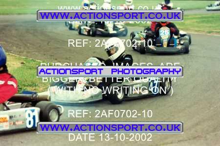 Photo: 2AF0702-10 ActionSport Photography 13/10/2002 Hunts Kart Club - Kimbolton  _1_JuniorTKM #47