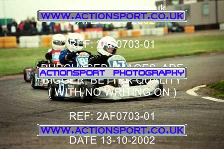Photo: 2AF0703-01 ActionSport Photography 13/10/2002 Hunts Kart Club - Kimbolton  _1_JuniorTKM #47