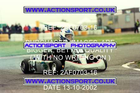 Photo: 2AF0703-16 ActionSport Photography 13/10/2002 Hunts Kart Club - Kimbolton  _1_JuniorTKM #19