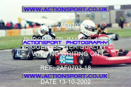 Photo: 2AF0703-18 ActionSport Photography 13/10/2002 Hunts Kart Club - Kimbolton  _1_JuniorTKM #47