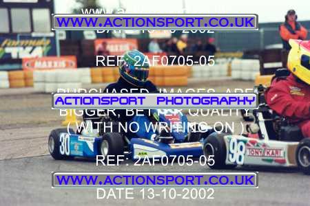 Photo: 2AF0705-05 ActionSport Photography 13/10/2002 Hunts Kart Club - Kimbolton  _7_RotaxMax #80