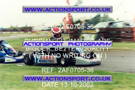 Photo: 2AF0705-36 ActionSport Photography 13/10/2002 Hunts Kart Club - Kimbolton  _7_RotaxMax #12