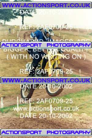 Photo: 2AF0709-25 ActionSport Photography 20/10/2002 AMCA Polesworth MXC - Stipers Hill _0_JuniorsPractice #376