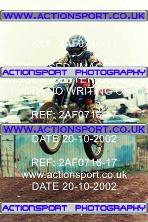 Photo: 2AF0716-17 ActionSport Photography 20/10/2002 AMCA Polesworth MXC - Stipers Hill _4_InterJuniors #358
