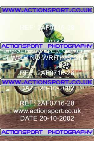 Photo: 2AF0716-28 ActionSport Photography 20/10/2002 AMCA Polesworth MXC - Stipers Hill _4_InterJuniors #25