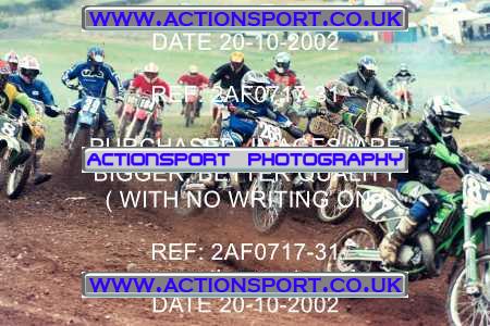 Photo: 2AF0717-31 ActionSport Photography 20/10/2002 AMCA Polesworth MXC - Stipers Hill _5_125JuniorsGroup1 #69