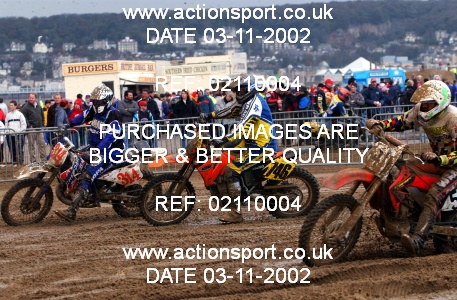 Photo: 02110004 ActionSport Photography 26/10/2002 Weston Beach Race  _2_Solos #314