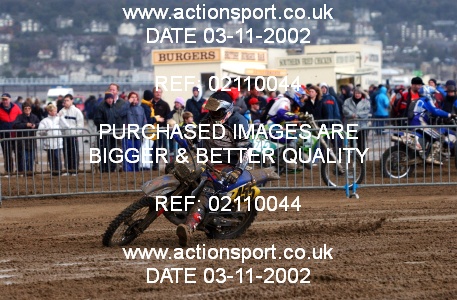 Photo: 02110044 ActionSport Photography 26/10/2002 Weston Beach Race  _2_Solos #455
