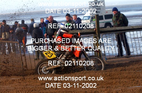 Photo: 02110208 ActionSport Photography 26/10/2002 Weston Beach Race  _2_Solos #23