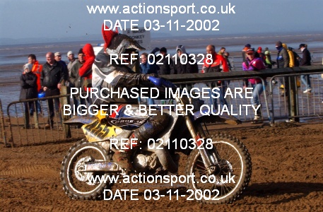 Photo: 02110328 ActionSport Photography 26/10/2002 Weston Beach Race  _2_Solos #455