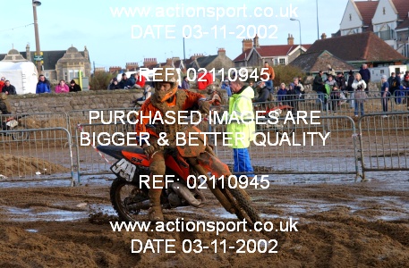 Photo: 02110945 ActionSport Photography 26/10/2002 Weston Beach Race  _2_Solos #999
