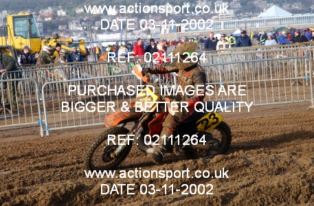 Photo: 02111264 ActionSport Photography 26/10/2002 Weston Beach Race  _2_Solos #23