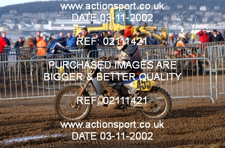 Photo: 02111421 ActionSport Photography 26/10/2002 Weston Beach Race  _2_Solos #455