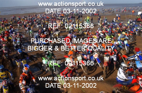 Photo: 02115366 ActionSport Photography 26/10/2002 Weston Beach Race  _2_Solos #999