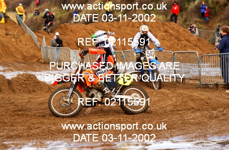 Photo: 02115591 ActionSport Photography 26/10/2002 Weston Beach Race  _2_Solos #23