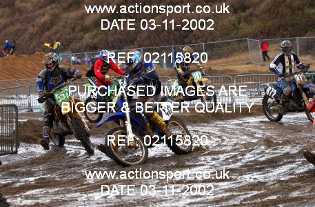 Photo: 02115820 ActionSport Photography 26/10/2002 Weston Beach Race  _2_Solos #557