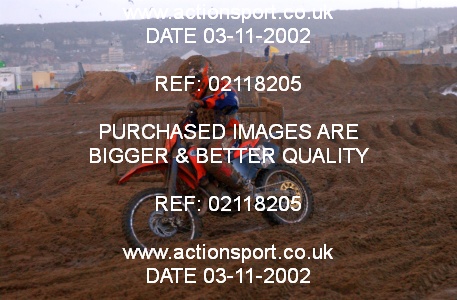 Photo: 02118205 ActionSport Photography 26/10/2002 Weston Beach Race  _2_Solos #999
