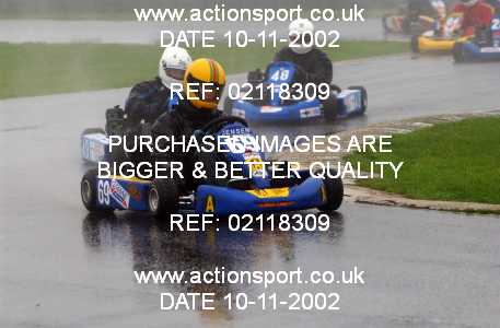 Photo: 02118309 ActionSport Photography 10/11/2002 Clay Pigeon Kart Club  _1_SeniorRotax #69