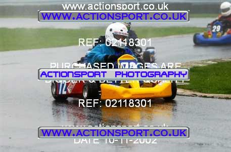 Photo: 02118301 ActionSport Photography 10/11/2002 Clay Pigeon Kart Club  _1_SeniorRotax #72