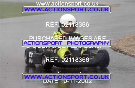 Photo: 02118366 ActionSport Photography 10/11/2002 Clay Pigeon Kart Club  _2_WTPCadet #55