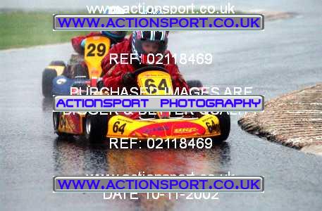 Photo: 02118469 ActionSport Photography 10/11/2002 Clay Pigeon Kart Club  _4_ComerCadet #64
