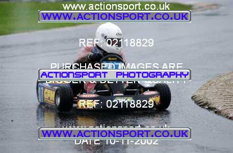 Photo: 02118829 ActionSport Photography 10/11/2002 Clay Pigeon Kart Club  _3_JuniorTKM #37