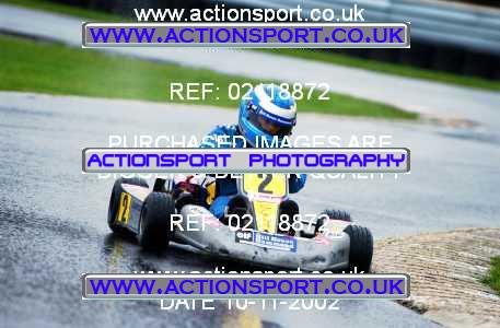 Photo: 02118872 ActionSport Photography 10/11/2002 Clay Pigeon Kart Club  _4_ComerCadet #2