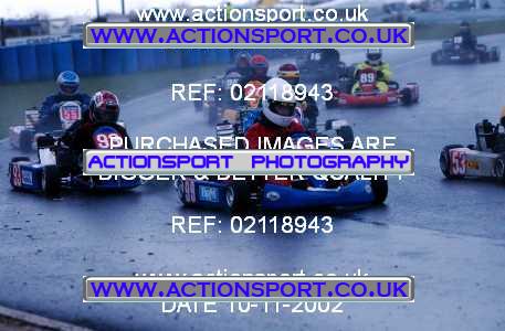 Photo: 02118943 ActionSport Photography 10/11/2002 Clay Pigeon Kart Club  _7_JuniorRotax #99