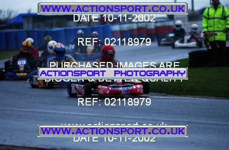 Photo: 02118979 ActionSport Photography 10/11/2002 Clay Pigeon Kart Club  _1_SeniorRotax #76