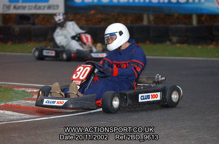Sample image from 20/11/2002 British Universities Kart Championship - Buckmore Park