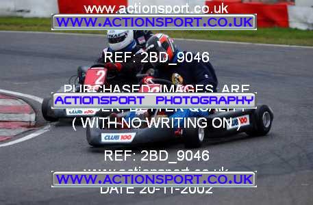 Photo: 2BD_9046 ActionSport Photography 20/11/2002 British Universities Kart Championship - Buckmore Park _1_AllDrivers #2