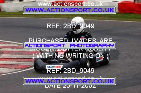 Photo: 2BD_9049 ActionSport Photography 20/11/2002 British Universities Kart Championship - Buckmore Park _1_AllDrivers #25