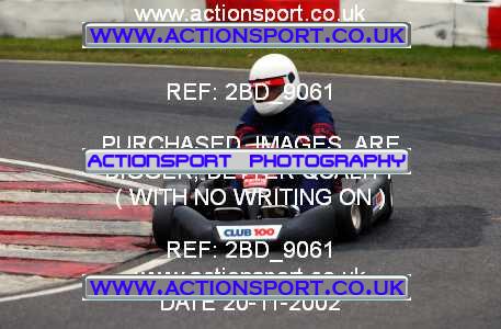Photo: 2BD_9061 ActionSport Photography 20/11/2002 British Universities Kart Championship - Buckmore Park _1_AllDrivers #13