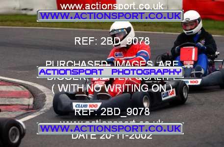Photo: 2BD_9078 ActionSport Photography 20/11/2002 British Universities Kart Championship - Buckmore Park _1_AllDrivers #15