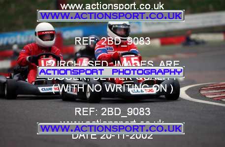 Photo: 2BD_9083 ActionSport Photography 20/11/2002 British Universities Kart Championship - Buckmore Park _1_AllDrivers #12