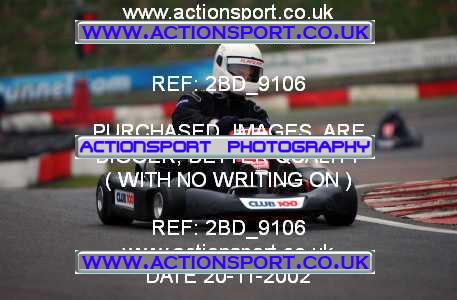 Photo: 2BD_9106 ActionSport Photography 20/11/2002 British Universities Kart Championship - Buckmore Park _1_AllDrivers #27