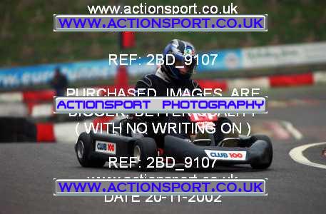 Photo: 2BD_9107 ActionSport Photography 20/11/2002 British Universities Kart Championship - Buckmore Park _1_AllDrivers #11