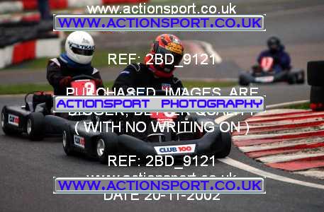 Photo: 2BD_9121 ActionSport Photography 20/11/2002 British Universities Kart Championship - Buckmore Park _1_AllDrivers #2
