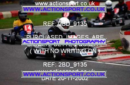 Photo: 2BD_9135 ActionSport Photography 20/11/2002 British Universities Kart Championship - Buckmore Park _1_AllDrivers #26