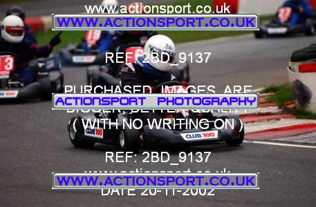 Photo: 2BD_9137 ActionSport Photography 20/11/2002 British Universities Kart Championship - Buckmore Park _1_AllDrivers #2