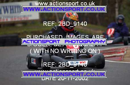 Photo: 2BD_9140 ActionSport Photography 20/11/2002 British Universities Kart Championship - Buckmore Park _1_AllDrivers #6