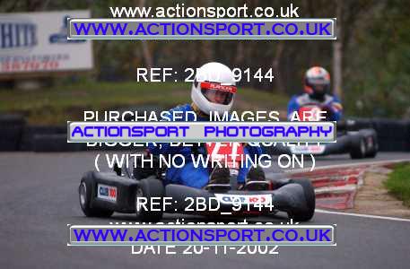 Photo: 2BD_9144 ActionSport Photography 20/11/2002 British Universities Kart Championship - Buckmore Park _1_AllDrivers #27