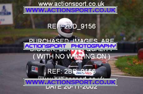 Photo: 2BD_9156 ActionSport Photography 20/11/2002 British Universities Kart Championship - Buckmore Park _1_AllDrivers #25