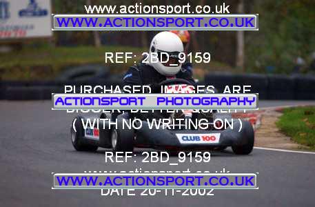 Photo: 2BD_9159 ActionSport Photography 20/11/2002 British Universities Kart Championship - Buckmore Park _1_AllDrivers #26