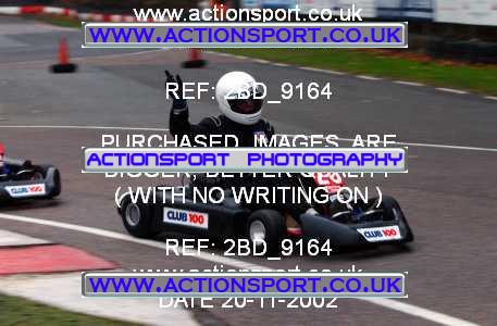 Photo: 2BD_9164 ActionSport Photography 20/11/2002 British Universities Kart Championship - Buckmore Park _1_AllDrivers #25